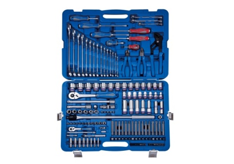 PROMOCJA - 7553MR01 - ZESTAW NARZĘDZI 153 cz. NASADKI 1/4"+1/2" 4 -32mm 6-kąt. WKRĘTAKI. SZCZYPCE. KLUCZE. BITY. WALIZKA PROMOCJA - 7553MR01 - ZESTAW NARZĘDZI 153 cz. NASADKI 1/4"+1/2" 4 -32mm 6-kąt. WKRĘTAKI. SZCZYPCE. KLUCZE. BITY. WALIZKA