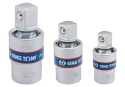 PROMOCJA - 9113PR - ZESTAW PRZEGUBÓW KULOWYCH 3szt. 1/4"-3/8"-1/2"