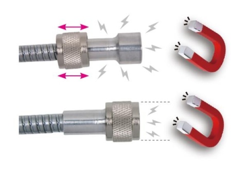 CHWYTAK GIĘTKI Z KOŃCÓWKĄ MAGNETYCZNĄ 381mm, średnica końcówki 18mm, udźwig 3KG CHWYTAK GIĘTKI Z KOŃCÓWKĄ MAGNETYCZNĄ 381mm, średnica końcówki 18mm, udźwig 3KG
