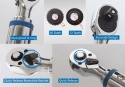 CYFROWY KLUCZ DYNAMOMETRYCZNY 3/8" 27 - 135Nm, 36 ZĘBÓW