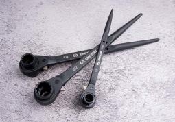 DWUSTRONNY KLUCZ NASADKOWY Z GRZECHOTKĄ 12x14mm, DŁ. 241mm