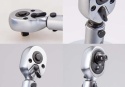 KLUCZ DYNAMOMETRYCZNY 1/4" MINI 211mm, 3 - 15 Nm Z PRZYCISKIEM