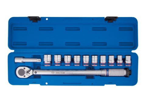 KLUCZ DYNAMOMETRYNCZY 1/2" 42-210NM Z ZESTAWEM NASADEK, 12 CZ KLUCZ DYNAMOMETRYNCZY 1/2" 42-210NM Z ZESTAWEM NASADEK, 12 CZ
