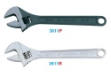 KLUCZ NASTAWNY "SZWED" Z PODZIAŁKĄ 25mm x 200mm, CZARNY - 3611-08P