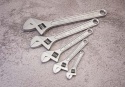 KLUCZ NASTAWNY "SZWED" Z PODZIAŁKĄ 52mm x 450mm, CZARNY - 3611-18HP