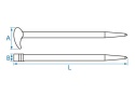 ŁYŻKA MONTAŻOWA 405mm