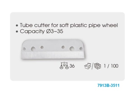 OBCINACZ DO RUR PLASTIKOWYCH 3 - 35mm, DŁUGOŚĆ 211mm OBCINACZ DO RUR PLASTIKOWYCH 3 - 35mm, DŁUGOŚĆ 211mm