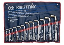 ZESTAW KLUCZY FAJKOWYCH 12cz. 8 - 24mm, ETUI - 1812MR