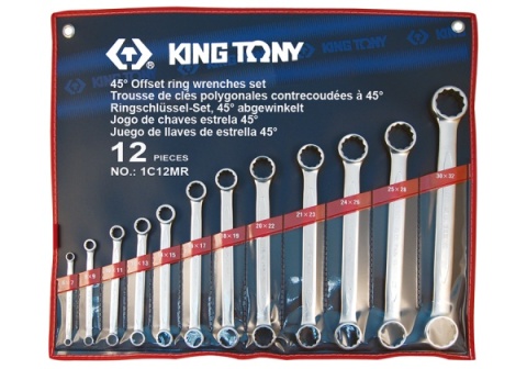 ZESTAW KLUCZY OCZKOWYCH PROSTYCH 12cz. 6 - 32mm, ETUI - 1C12MR ZESTAW KLUCZY OCZKOWYCH PROSTYCH 12cz. 6 - 32mm, ETUI - 1C12MR