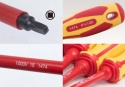 14740206 - WKRĘTAK IZOLOWANY Z KOŃCÓWKĄ KWADRATOWĄ RB2 x 150mm