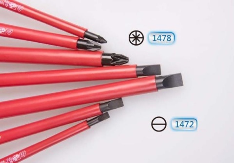 30607MR - ZESTAW WKRĘTAKÓW IZOLOWANYCH 7cz. POZIDRIV PZ No.1x100, No.2x100, No.3x150, PŁASKIE 4x100, 5,5x125, 6,5x150, 8 30607MR - ZESTAW WKRĘTAKÓW IZOLOWANYCH 7cz. POZIDRIV PZ No.1x100, No.2x100, No.3x150, PŁASKIE 4x100, 5,5x125, 6,5x150, 8