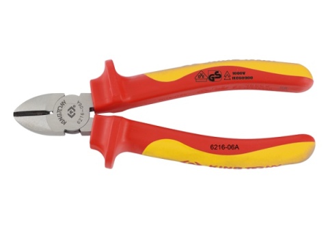 6216-06A - SZCZYPCE TNĄCE BOCZNE TYP EUROPEJSKI, IZOLOWANE, 160mm 6216-06A - SZCZYPCE TNĄCE BOCZNE TYP EUROPEJSKI, IZOLOWANE, 160mm
