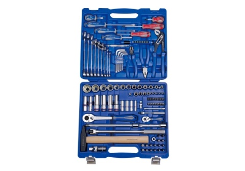 ZESTAW NASADEK 1/4"+ 1/2" 110cz. 5 -30mm 6-kąt. Z AKCESORIAMI, CHROM+NARZĘDZIA UNIWERSALNE W WALIZCE PLAST. ZESTAW NASADEK 1/4"+ 1/2" 110cz. 5 -30mm 6-kąt. Z AKCESORIAMI, CHROM+NARZĘDZIA UNIWERSALNE W WALIZCE PLAST.