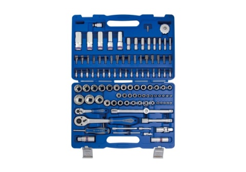 7511MR - ZESTAW NASADEK 1/4"+ 1/2" 110cz. 4 - 32mm 6-kąt. Z AKCESORIAMI, CHROM+NARZĘDZIA UNIWERSALNE W WALIZCE PLAST 7511MR - ZESTAW NASADEK 1/4"+ 1/2" 110cz. 4 - 32mm 6-kąt. Z AKCESORIAMI, CHROM+NARZĘDZIA UNIWERSALNE W WALIZCE PLAST