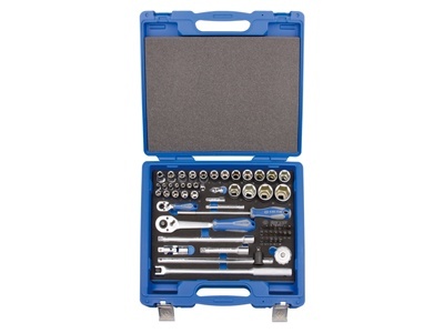 7560MRV01 - ZESTAW NASADEK 1/4"+1/2" I BITÓW 60cz. NASADKI KRÓTKIE 6-kąt.4-32mm Z GRZECHOTKĄ I AKCESORIAMI, WALIZKA 7560MRV01 - ZESTAW NASADEK 1/4"+1/2" I BITÓW 60cz. NASADKI KRÓTKIE 6-kąt.4-32mm Z GRZECHOTKĄ I AKCESORIAMI, WALIZKA