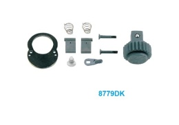 PROMOCJA - 8779-32F - GRZECHOTKA 1 800mm UCHWYT MOLETOWANY