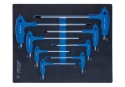 9-22308TRV - ZESTAW IMBUSÓW Z UCHWYTEM "L" 8szt. TORX / TORX T10 - T50, WKŁAD Z PIANKI EVA DO WÓZKA