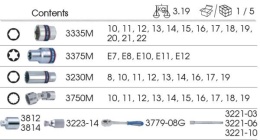 9-3544MRV - ZESTAW NASADEK 3/8