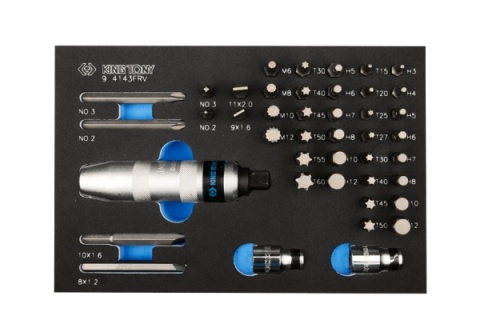 PROMOCJA - 9-4143FRV - WKRĘTAK UDAROWY + BITY 5/16" 43cz. WKŁAD Z PIANKI EVA DO WÓZKA PROMOCJA - 9-4143FRV - WKRĘTAK UDAROWY + BITY 5/16" 43cz. WKŁAD Z PIANKI EVA DO WÓZKA