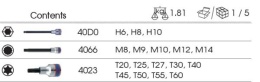 9-4147PRV - ZESTAW NASADEK 1/2