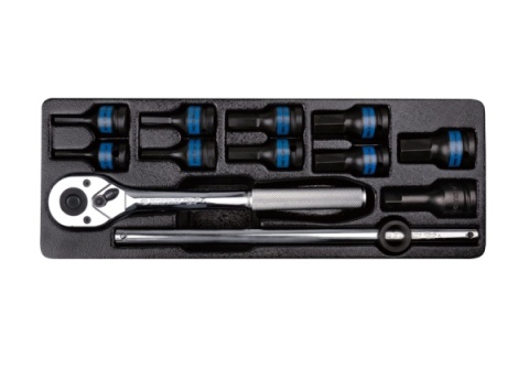 PROMOCJA - 9-4432MP -ZESTAW NASADEK UDAROWYCH 1/2" 12cz. KRÓTKIE HEX H4 - H19 Z AKCESORIAMI. WKŁAD DO WÓZKA PROMOCJA - 9-4432MP -ZESTAW NASADEK UDAROWYCH 1/2" 12cz. KRÓTKIE HEX H4 - H19 Z AKCESORIAMI. WKŁAD DO WÓZKA