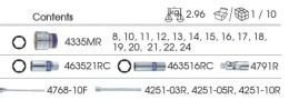 9-4522MR - ZESTAW NASADEK 1/2