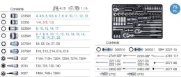 9-5575MR - ZESTAW NASADEK 1/4