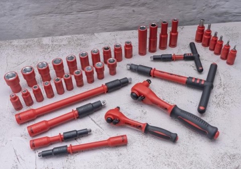 9-55VE01MRV - ZESTAW NARZĘDZI IZOLOWANYCH VDE 1/4" i 3/8" 38 CZĘŚCI, WKŁAD Z PIANKI EVA DO WÓZKA 9-55VE01MRV - ZESTAW NARZĘDZI IZOLOWANYCH VDE 1/4" i 3/8" 38 CZĘŚCI, WKŁAD Z PIANKI EVA DO WÓZKA
