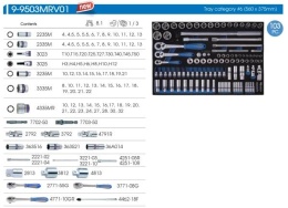 9-9503MRV01 - ZESTAW NASADEK 1/4