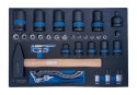9-99430MFV01 - ZESTAW NASADEK + MŁOTEK + REDUKCJA + PRÓBNIK + KLUCZ DO FILTRÓW, 31 CZ. WKŁAD Z PIANKI EVA DO WÓZKA