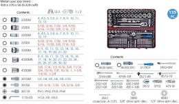 9033CR - ZESTAW NASADEK 1/4