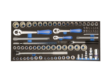 ZESTAW NASADEK 1/4"+ 3/8" + 1/2" 77cz. KRÓTKIE 12-kąt. 4-32mm, 3/16" - 1-1/4" Z AKCESORIAMI, WKŁAD Z PIANKI EVA DO SKRZYNKI 8741 ZESTAW NASADEK 1/4"+ 3/8" + 1/2" 77cz. KRÓTKIE 12-kąt. 4-32mm, 3/16" - 1-1/4" Z AKCESORIAMI, WKŁAD Z PIANKI EVA DO SKRZYNKI 8741