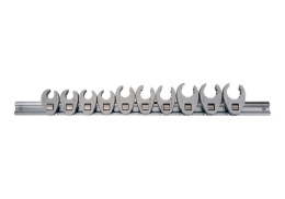 1E10MR - ZESTAW KLUCZY PŁASKICH SPECJALNYCH OTWARTYCH 10 - 19mm, 10 CZ