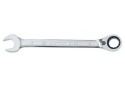 PROMOCJA - 373212M - KLUCZ PŁASKO-OCZKOWY Z GRZECHOTKĄ DWUKIERUNKOWĄ 72 ZĘBY 172 x 12mm
