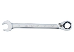 PROMOCJA - 373228S - KLUCZ PŁASKO-OCZKOWY Z GRZECHOTKĄ DWUKIERUNKOWĄ 72 ZĘBY 290mm x 7/8