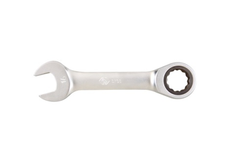 PROMOCKJA - 373811M - KLUCZ PŁASKO-OCZKOWY KRÓTKI Z GRZECHOTKĄ JEDNOKIERUNKOWĄ 72 ZĘBY 11mm x 103mm PROMOCKJA - 373811M - KLUCZ PŁASKO-OCZKOWY KRÓTKI Z GRZECHOTKĄ JEDNOKIERUNKOWĄ 72 ZĘBY 11mm x 103mm