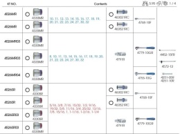 4026SR - ZESTAW NASADEK CALOWYCH 1/2