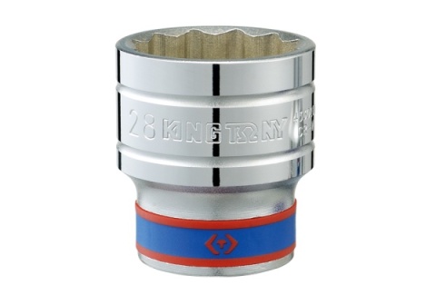 433008MR - NASADKA KRÓTKA 1/2" 8mm x 38mm 12-kąt. Cr-v 433008MR - NASADKA KRÓTKA 1/2" 8mm x 38mm 12-kąt. Cr-v