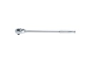 4762-10P - GRZECHOTKA Z PRZYCISKIEM 1/2" 32 ZĘBY 250mm UCHWYT POLEROWANY