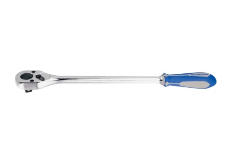 4768-15G - GRZECHOTKA 1/2" 32 ZĘBY 375mm UCHWYT GUMOWY 4768-15G - GRZECHOTKA 1/2" 32 ZĘBY 375mm UCHWYT GUMOWY