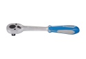 4774-10G - GRZECHOTKA UCHYLNA 1/2" 32 ZĘBY 250mm UCHWYT GUMOWY