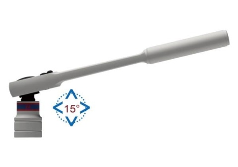 4774-10G - GRZECHOTKA UCHYLNA 1/2" 32 ZĘBY 250mm UCHWYT GUMOWY 4774-10G - GRZECHOTKA UCHYLNA 1/2" 32 ZĘBY 250mm UCHWYT GUMOWY
