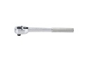 PROMOCJA - 4779-10FR - GRZECHOTKA 1/2" 32 ZĘBY 250mm UCHWYT MOLETOWANY