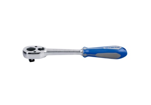 4779-10GR - GRZECHOTKA 1/2" 32 ZĘBY 250mm UCHWYT GUMOWY 4779-10GR - GRZECHOTKA 1/2" 32 ZĘBY 250mm UCHWYT GUMOWY