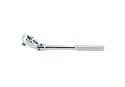 4781-12F - GRZECHOTKA ŁAMANA Z PRZYCISKIEM 1/2" 32 ZĘBY 300mm UCHWYT MOLETOWANY
