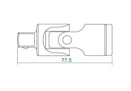 4791R - PRZEGUB KARDANA 1/2