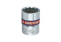 233006S - NASADKA KRÓTKA 1/4" 3/16" x 24mm, 12-kąt. Cr-V